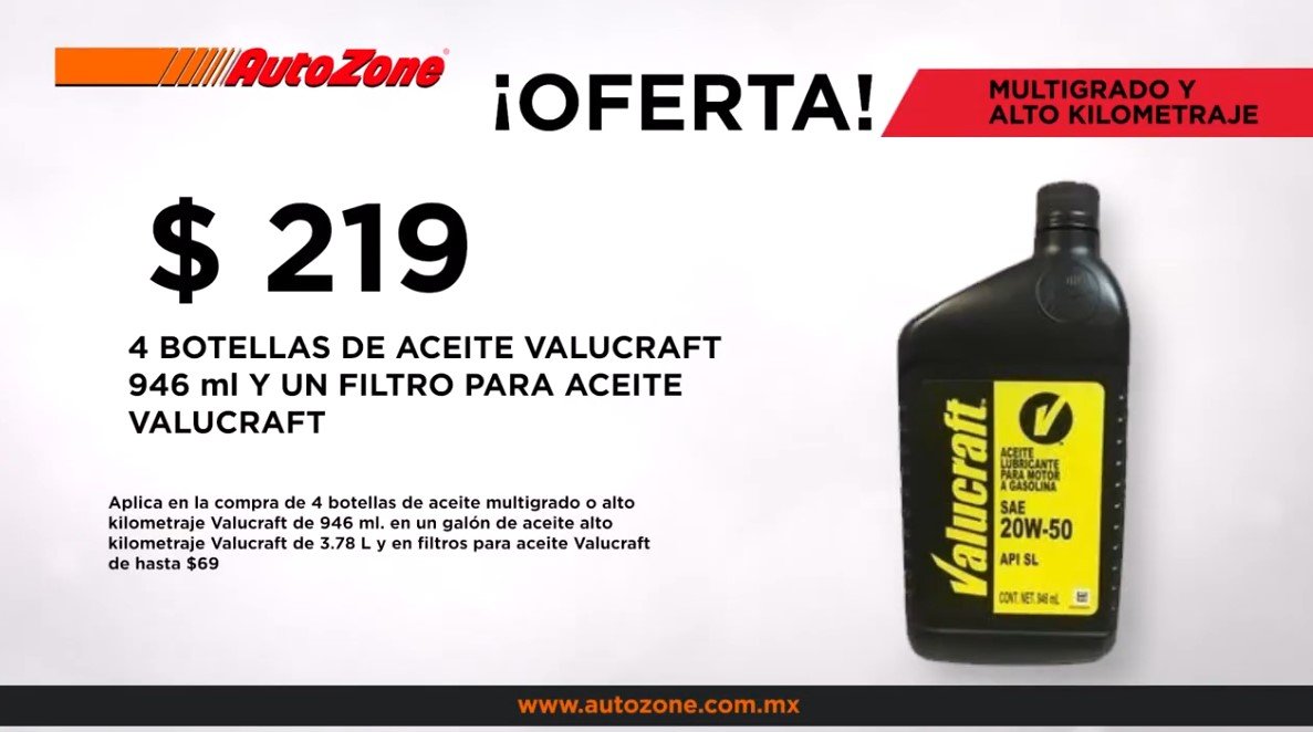 Autozone — Catálogo motion graphics